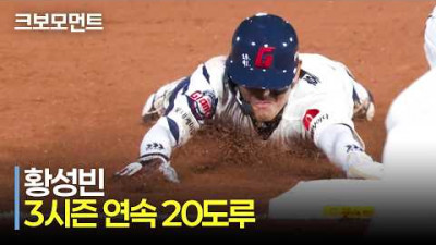 [두산 vs 롯데] 3시즌 연속 20도루 기록! 롯데 황성빈의 멈추지 않는 도루 본능 | 6.10 | 크보모먼트 | KBO 야구 하이라이트